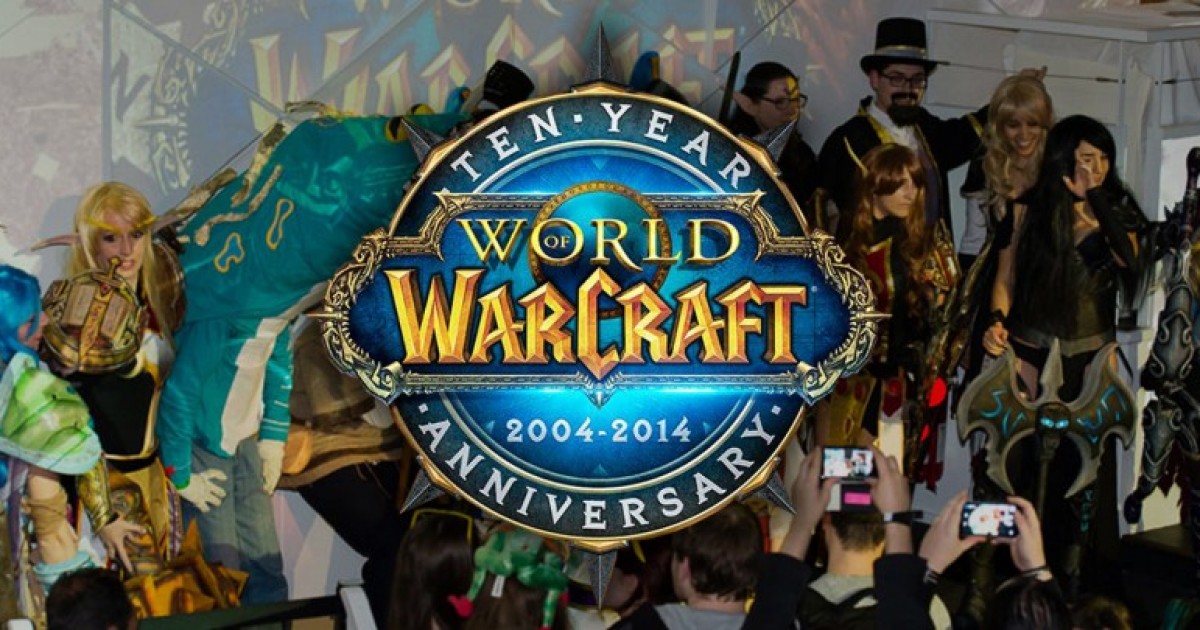 Mee Yung et Lenwë à la soirée des 10 ans de WoW